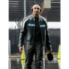 Jalen Hurts Louis Vuitton Leather Mix Biker Jacket