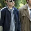 Alexander Calvert Supernatural S15 Blue Bomber Jacket