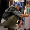 Avirex Daytona to L.A Jacob Elordi Leather Jacket