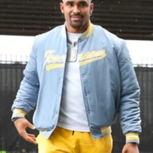 Jalen Hurts Ice Cream Baseball Jacket