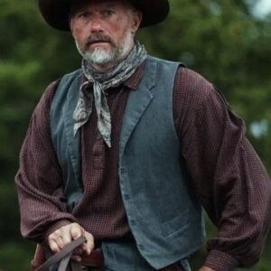 1923 James Badge Dale Grey Vest