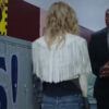 Totally Killer Kiernan Shipka Fringe Jacket