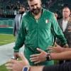 Jason Kelce Green Tracksuit Italia