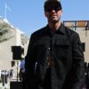 Jason Statham F1 Abu Dhabi Grand Prix 2023 Black Jacket - Image 2