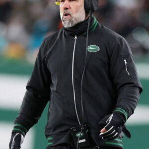 Jeff Ulbrich New York Jets Sideline Bomber Jacket