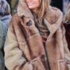 Jennifer Lopez Faux Fur Coat