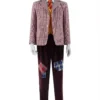Arthur Fleck Joker Wool Checkered Blazer