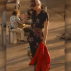 Emily Blunt Floral Jumpsuit