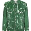 SNF Joe Burrows Green Denim Jacket