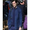 You Joe Goldberg Blue Blazer
