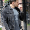 The Kill Room Joe Manganiello Black Denim Jacket