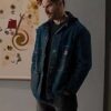 The Kill Room Joe Manganiello Blue Denim Jacket