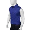 John Dutton Yellowstone Quilted Blue Vest