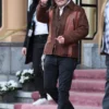 San Sebasti?n Film Festival Johnny Depp Brown Jacket