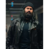 Sixty Minutes 2024 Jose Barros Black Leather Jacket - Image 2