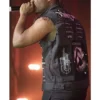 Juice Wrld Denim Patch Black Vest