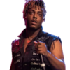 Juice Wrld Denim Patch Black Vest
