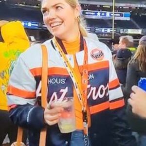 Kate Upton Justin Verlander Astros Jacket