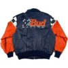 K-Pop Star Singer Rose Vintage Bud Racing Leather Jacket