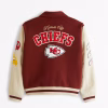 Abercrombie Kansas City Chiefs Varsity Bomber Jacket