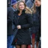 Kara Danvers Super girl Puffer Coat - Image 2
