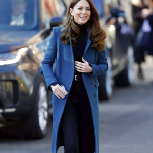 Kate Middleton Blue Coat
