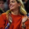 Kate Upton Orange Sweatshirt - Image 2