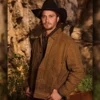 Luke Grimes Yellowstone Brown Leather Jacket
