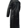 Neo Matrix Keanu Reeves Black Trench Coat - Image 2
