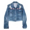 Kelsey Asbille Yellowstone Blue Denim Jacket
