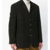 Kevin Costner Yellowstone Brown Corduroy Blazer