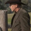Kevin Costner Yellowstone Brown Corduroy Blazer