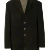 Kevin Costner Yellowstone Brown Corduroy Blazer
