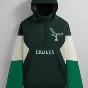 Kith Eaagles Quarter Zip Anorak With Hood