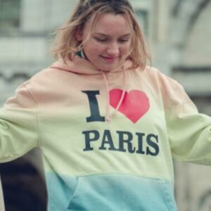 Heartstopper Kizzy Edgell I Love Paris Hoodie