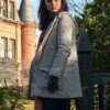 Knives Out Marta Cabrera Gray Coat
