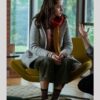 Knives Out Marta Cabrera Gray Coat