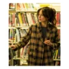 Murder In A Small Town Kristin Kreuk Plaid Blazer