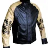 Kung Fury Cobra Bomber Leather Jacket
