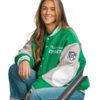 Kylie Kelce Eagles Letterman Jacket