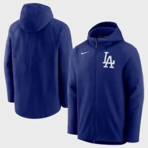 LA Dodgers Zip-Up Hoodie Jacket