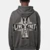 LFDY Grey Zip-Up Hoodie