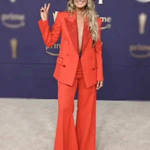 ACM Awards 2024 Lainey Wilson Red Suit