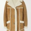 Superman And Lois Lana Lang Shearling Coat