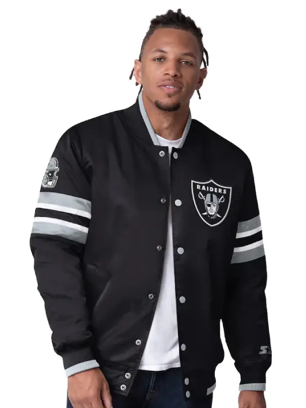 Las Vegas Raiders Varsity Jacket