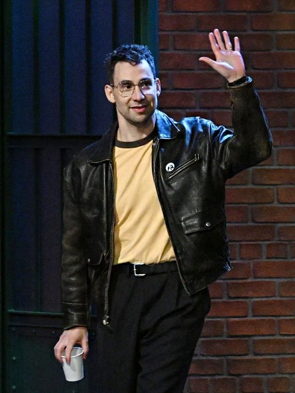 Jack Antonoff Leather Jacket - Image 4