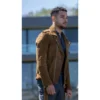 Law & Order Organized Crime Nick Creegan Suede Jacket