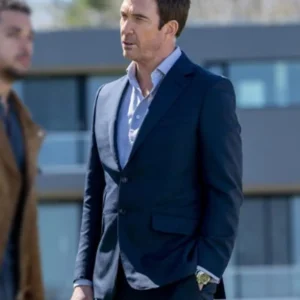 Command attention with the Law and Order Dylan McDermott Blazer, a timeless piece inspired by on-screen elegance and modern sophistication. This blazer is more than a wardrobe staple; it’s a statement of confidence, style, and individuality. Whether you're suiting up for a formal meeting or refining your casual weekend look, this blazer adapts effortlessly to any occasion. Crafted from premium materials, the fabric boasts a rich texture that’s soft to touch yet highly durable. Its structured fit accentuates the shoulders and tapers at the waist, giving you a sharp, tailored silhouette without compromising comfort. A classic notched lapel and sleek two-button closure add a polished touch, while the subtle design details, like tonal stitching and interior pockets, elevate the blazer to luxury status. Effortlessly versatile, this blazer pairs equally well with tailored trousers or a pair of dark denim for a refined yet relaxed look. Its understated charm makes it equally ideal for work settings, special events, or even casual engagements where making an impression matters. Perfect for those who admire Dylan McDermott’s poised style on Law and Order, it enables you to channel a similar power and charisma. Set yourself apart from the crowd. Add the Law and Order Dylan McDermott Blazer to your wardrobe today and enjoy the perfect balance of sophistication and ease.