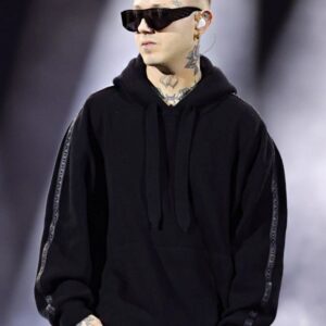 Lazza Black Hoodie