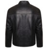 Le Mans Steve McQueen Leather Jacket Black - Image 2